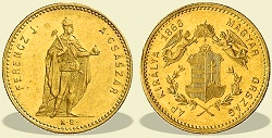 1868-as 1 dukát KB (Körmöcbánya) - (1868 1 dukát)