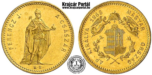 1868-as 1 dukt KB (Krmcbnya) - (1868 1 dukt)
