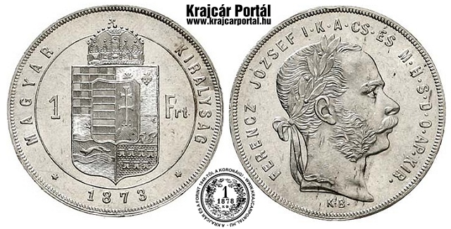 1873-as 1 forint - (1873 1 forint)