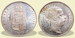 1875-ös 1 forint KB (Körmöcbánya) - (1875 1 forint)