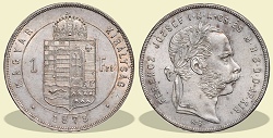 1879-es 1 forint KB (Körmöcbánya) - (1879 1 forint)
