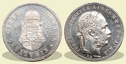 1882-es 1 forint KB (Körmöcbánya) - (1882 1 forint)