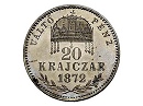 1872-es 20 krajczr - (1872 20 krajczar)