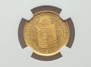 1872-es 4 forint / 10 frank - (1872 4 forint / 10 frank)