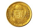 1874-es 4 forint / 10 frank - (1872 4 forint / 10 frank)