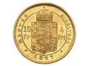1877-es 4 forint / 10 frank - (1872 4 forint / 10 frank)