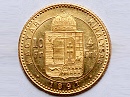 1891-es 4 forint / 10 frank - (1891 4 forint / 10 frank)