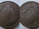 1868-as 4 krajczr - (1868 4 krajczar)