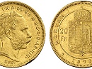 1871-es 8 forint / 20 frank GYF (Gyulafehrvr) - (1871 8 forint / 20 frank)