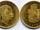 1877-es 8 forint / 20 frank - (1872 8 forint / 20 frank)