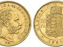 1880-as 8 forint / 20 frank - (1880 8 forint / 20 frank)
