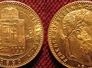 1890-es 8 forint / 20 frank - (1890 8 forint / 20 frank)