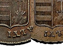 Vert vltozat Cmer cscske az I betnl 1849-es 1 krajcr - (1849 1 krajczar)