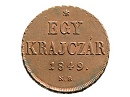 1849-es 1 krajcr - (1849 3 krajczar)